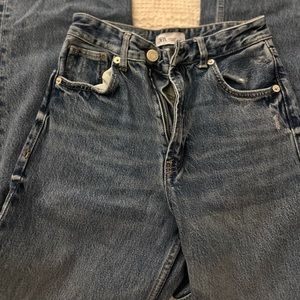 Zara Wide Leg Jeans, Size 24